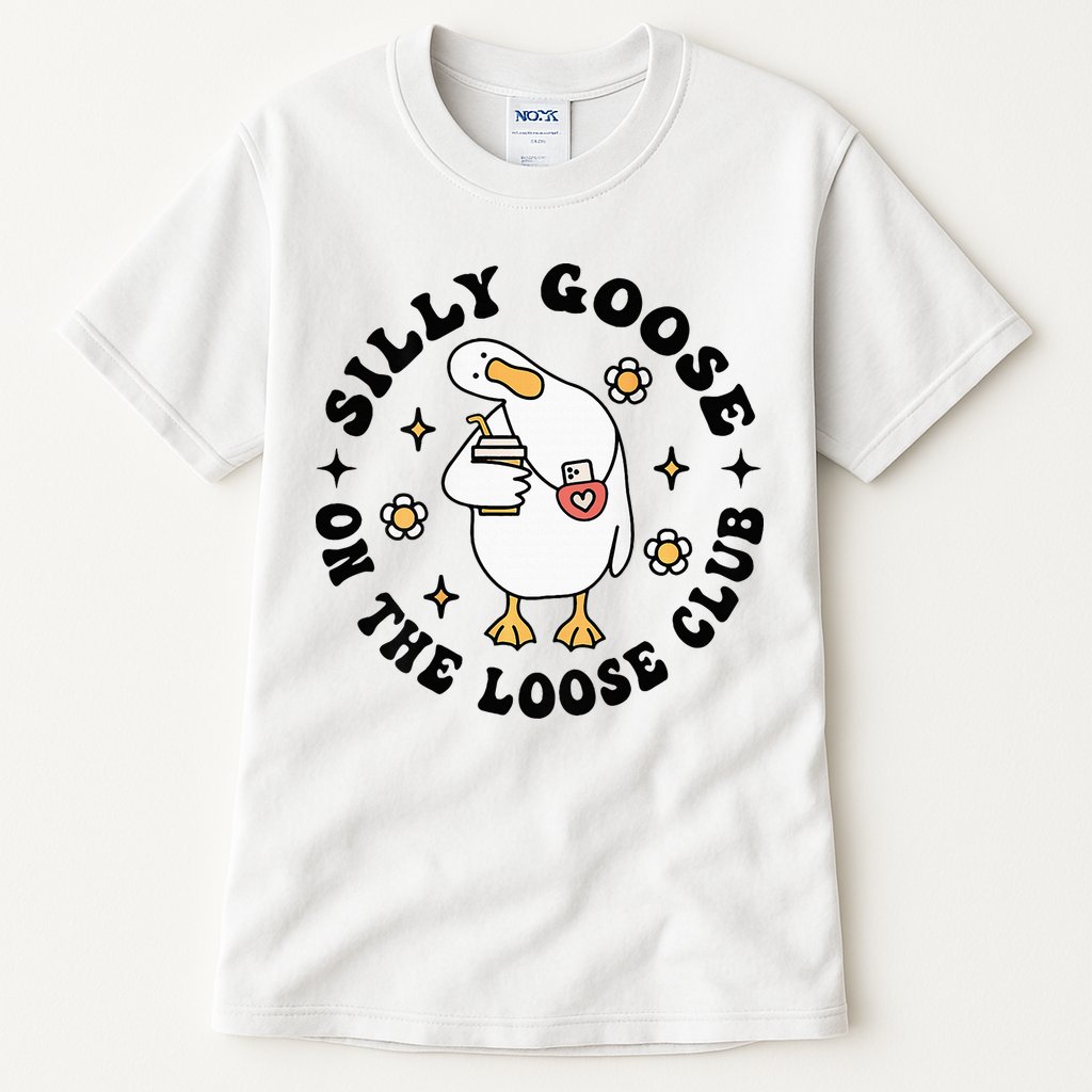Silly Goose On The Loose Club Groovy Silly Goose Tall T-Shirt