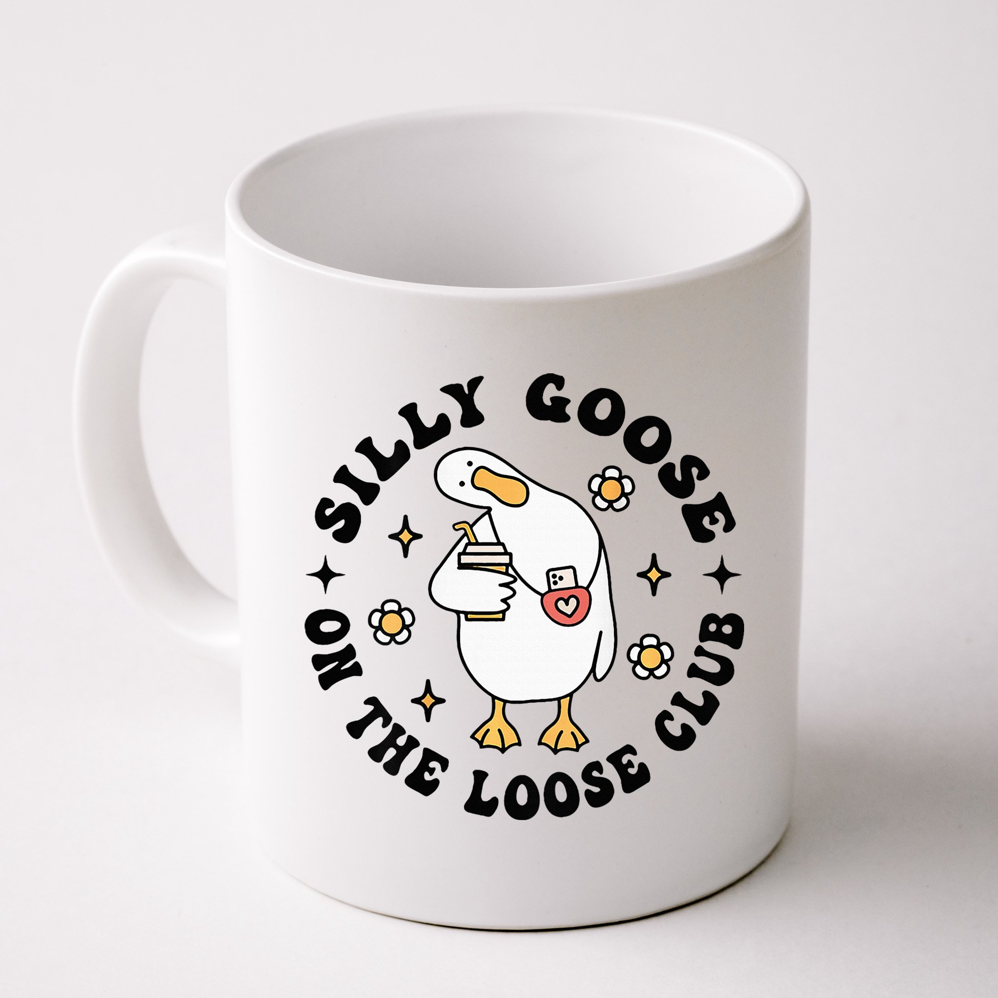 Silly Goose On The Loose Club Groovy Silly Goose Mug