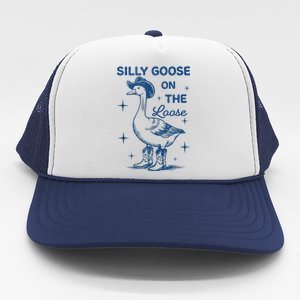 Silly Goose On The Loose Trucker Hat