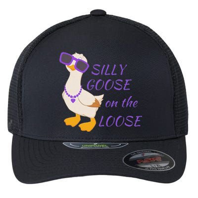 Silly Goose On The Loose Flexfit Unipanel Trucker Cap