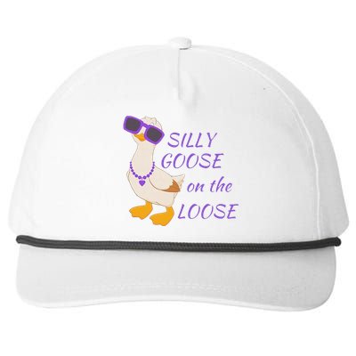 Silly Goose On The Loose Snapback Five-Panel Rope Hat