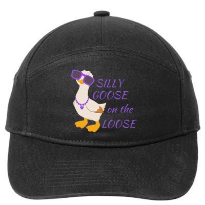 Silly Goose On The Loose 7-Panel Snapback Hat