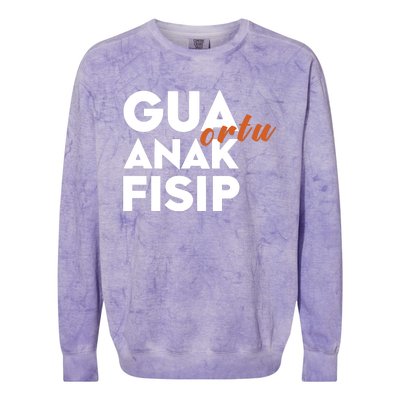 Slowthedive Gua Ortu Anak Fisip Colorblast Crewneck Sweatshirt