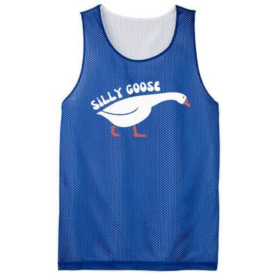 Silly Goose On The Loose Mesh Reversible Basketball Jersey Tank