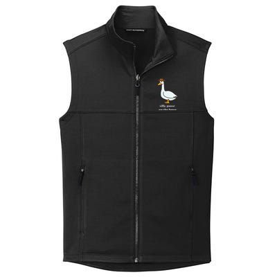 Silly Goose On The Loose Cowboy Duck Collective Smooth Fleece Vest