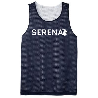 Serena Greatest Of All Time Goat Serena Williams Professional Tennis Player Mesh Reversible Basketball Jersey Tank