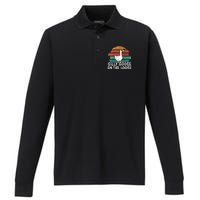 Silly Goose On The Loose Performance Long Sleeve Polo