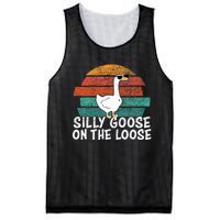 Silly Goose On The Loose Mesh Reversible Basketball Jersey Tank