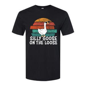 Silly Goose On The Loose Softstyle CVC T-Shirt