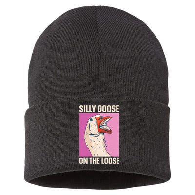 Silly Goose On The Loose Sustainable Knit Beanie