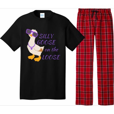 Silly Goose On The Loose Funny Pajama Set