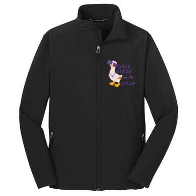 Silly Goose On The Loose Funny Core Soft Shell Jacket