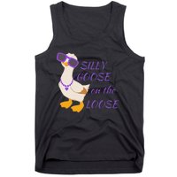 Silly Goose On The Loose Funny Tank Top