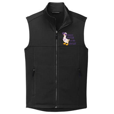 Silly Goose On The Loose Funny Collective Smooth Fleece Vest