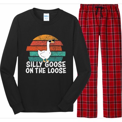 Silly Goose On The Loose Long Sleeve Pajama Set