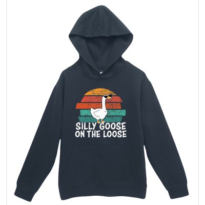 Silly Goose On The Loose Urban Pullover Hoodie