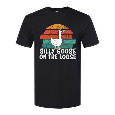 Silly Goose On The Loose Softstyle CVC T-Shirt