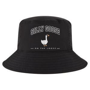 Silly Goose On The Loose Funny Silly Goose University Cool Comfort Performance Bucket Hat