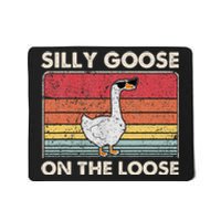 Silly Goose On The Loose Funny Silly Goose University Mousepad