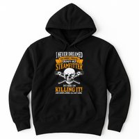Steamfitter Grumpy Old Pipefitter Tradesman Plumber Pipe Hoodie
