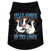 Silly Goose On The Loose Retro Groovy Silly Goose Club Doggie Tank