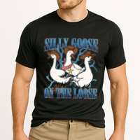 Silly Goose On The Loose Retro Groovy Silly Goose Club Cooling Performance Crew T-Shirt