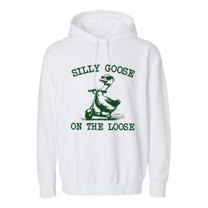 Silly Goose On The Loose Silly Goose Farm Garment-Dyed Fleece Hoodie