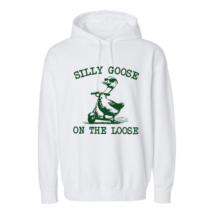 Silly Goose On The Loose Silly Goose Farm Garment-Dyed Fleece Hoodie