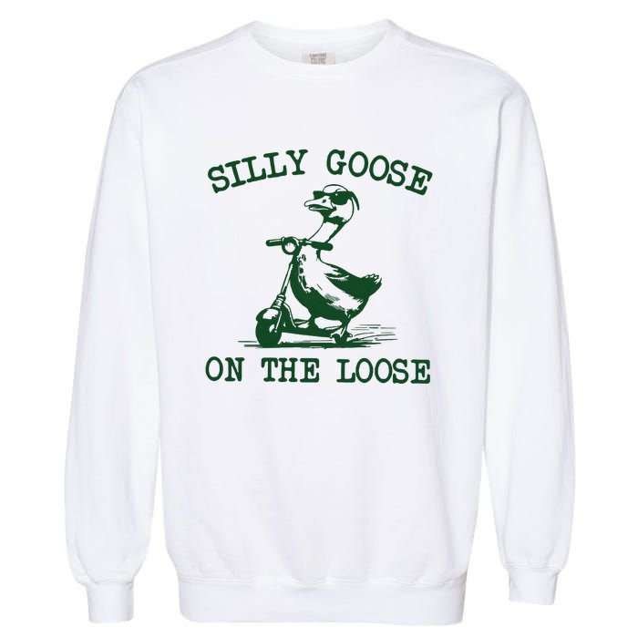 Silly Goose On The Loose Silly Goose Farm Garment-Dyed Sweatshirt