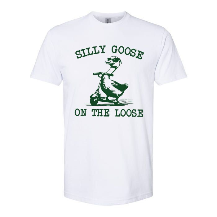 Silly Goose On The Loose Silly Goose Farm Softstyle CVC T-Shirt