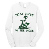 Silly Goose On The Loose Silly Goose Farm Long Sleeve Shirt