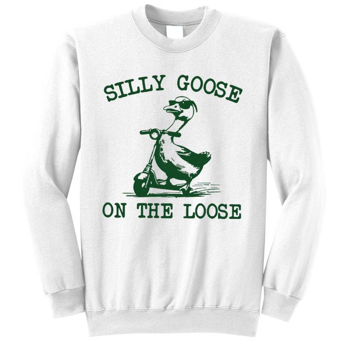 Silly Goose On The Loose Silly Goose Farm Sweatshirt