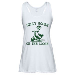 Silly Goose On The Loose Silly Goose Farm Ladies Essential Flowy Tank