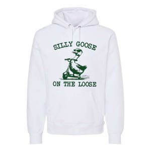 Silly Goose On The Loose Silly Goose Farm Premium Hoodie