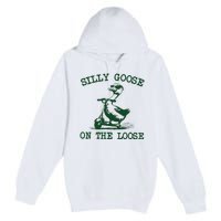 Silly Goose On The Loose Silly Goose Farm Premium Pullover Hoodie