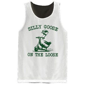 Silly Goose On The Loose Silly Goose Farm Mesh Reversible Basketball Jersey Tank