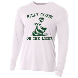 Silly Goose On The Loose Silly Goose Farm Cooling Performance Long Sleeve Crew