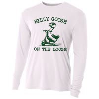 Silly Goose On The Loose Silly Goose Farm Cooling Performance Long Sleeve Crew