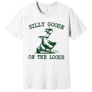 Silly Goose On The Loose Silly Goose Farm Premium T-Shirt