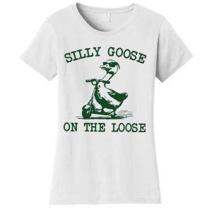 Silly Goose On The Loose Silly Goose Farm Women's T-Shirt