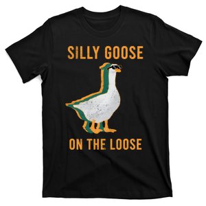 Silly Goose On The Loose Retro T-Shirt