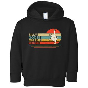 Silly Goose On The Loose Toddler Hoodie