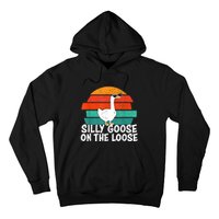 Silly Goose On The Loose Vintage Tee Cool Gift Hoodie