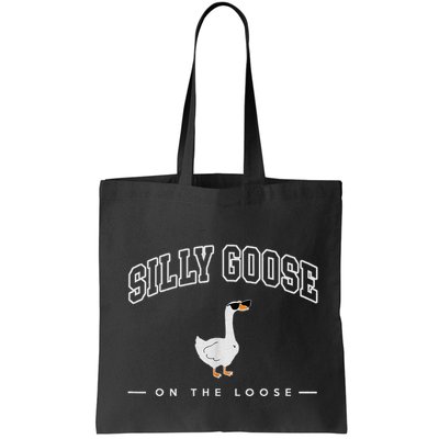 Silly Goose On The Loose Funny Silly Goose University Bag