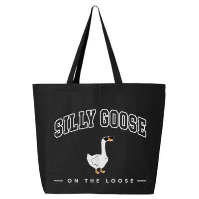 Silly Goose On The Loose Funny Silly Goose University 25L Jumbo Tote