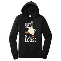 Silly Goose On The Loose Women's Pullover Hoodie