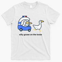 Silly Goose On The Loose Police Car And Duck T-Shirt