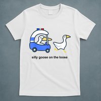 Silly Goose On The Loose Police Car And Duck T-Shirt