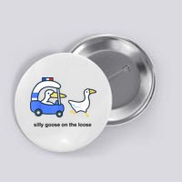Silly Goose On The Loose Police Car And Duck Button