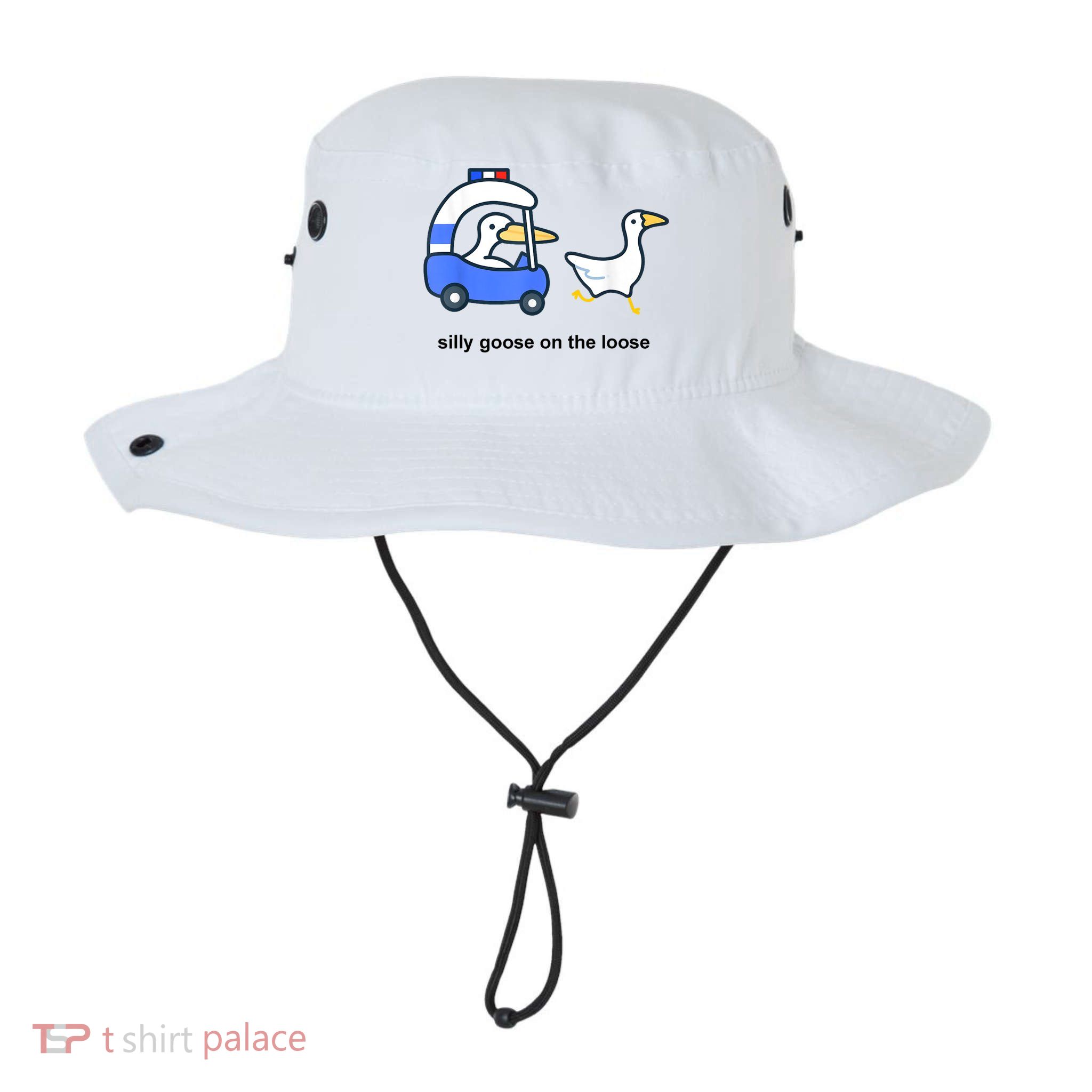 Silly Goose On The Loose Police Car And Duck Bucket Hat